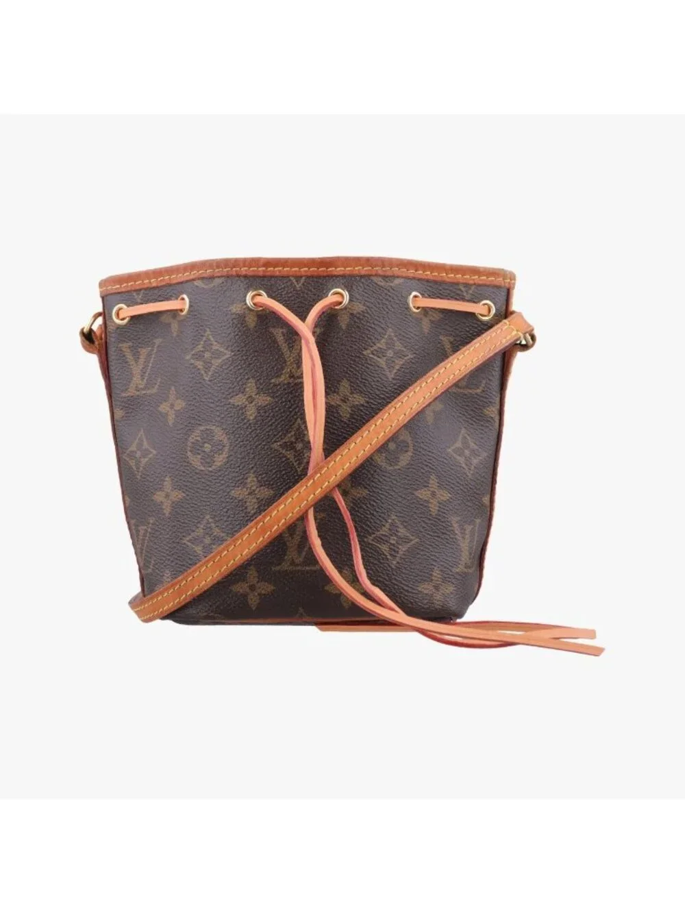 Louis Vuitton Nano Noe Monogram Brown Canvas